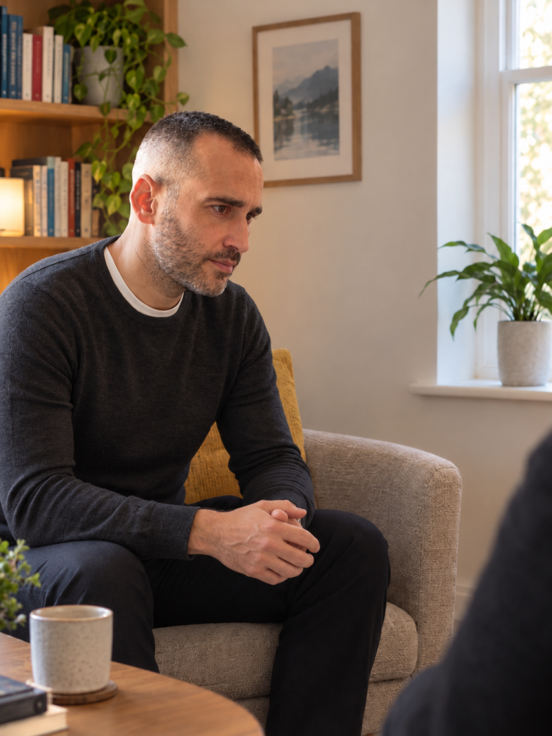 Portrait of Alex Lecis, counsellor